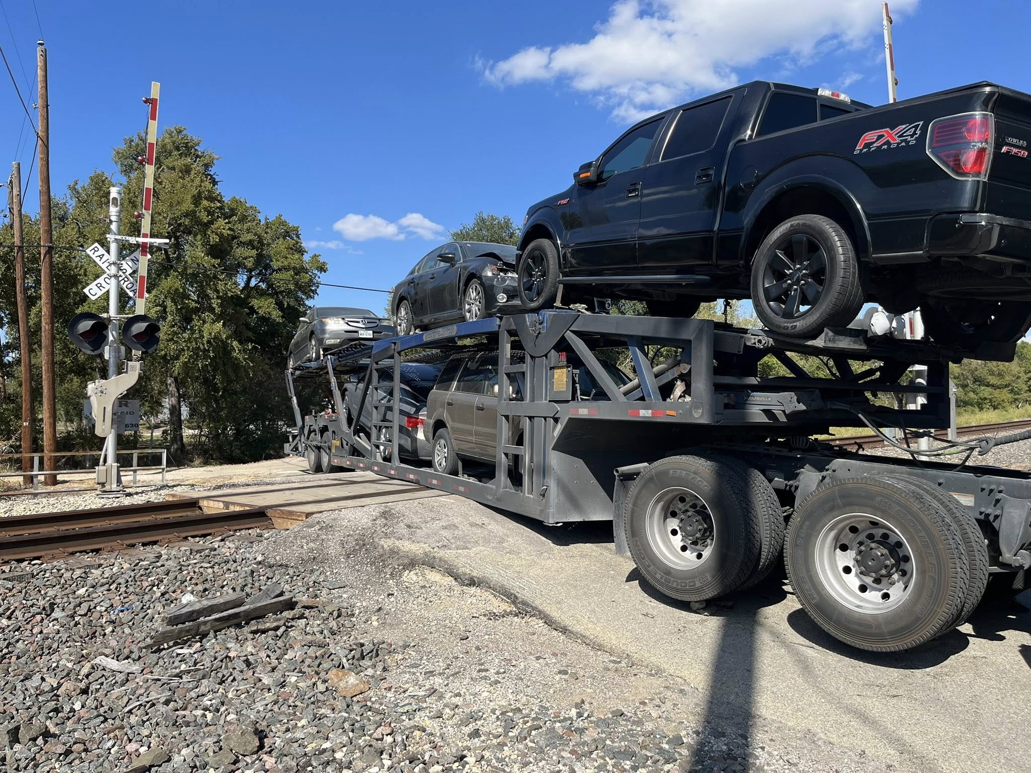 Bell County semi stuck.jpg