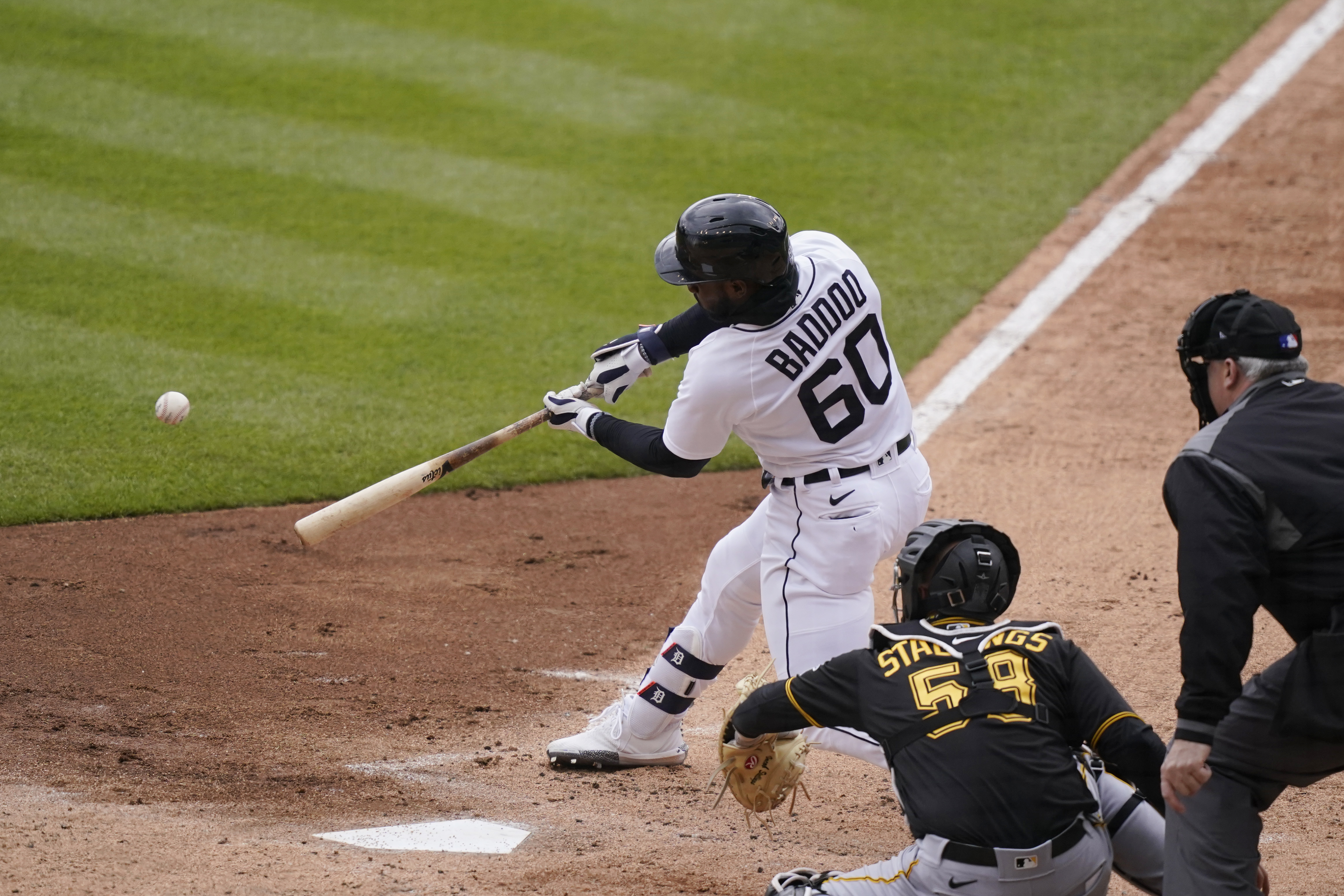 Akil Baddoo Pirates Tigers Baseball