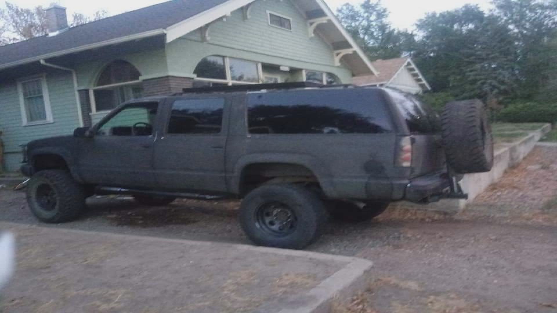 Katie Hunt of Colorado Springs says her family's 1997 Chevy Suburban was stolen April of 2019 and hasn't been recovered yet.