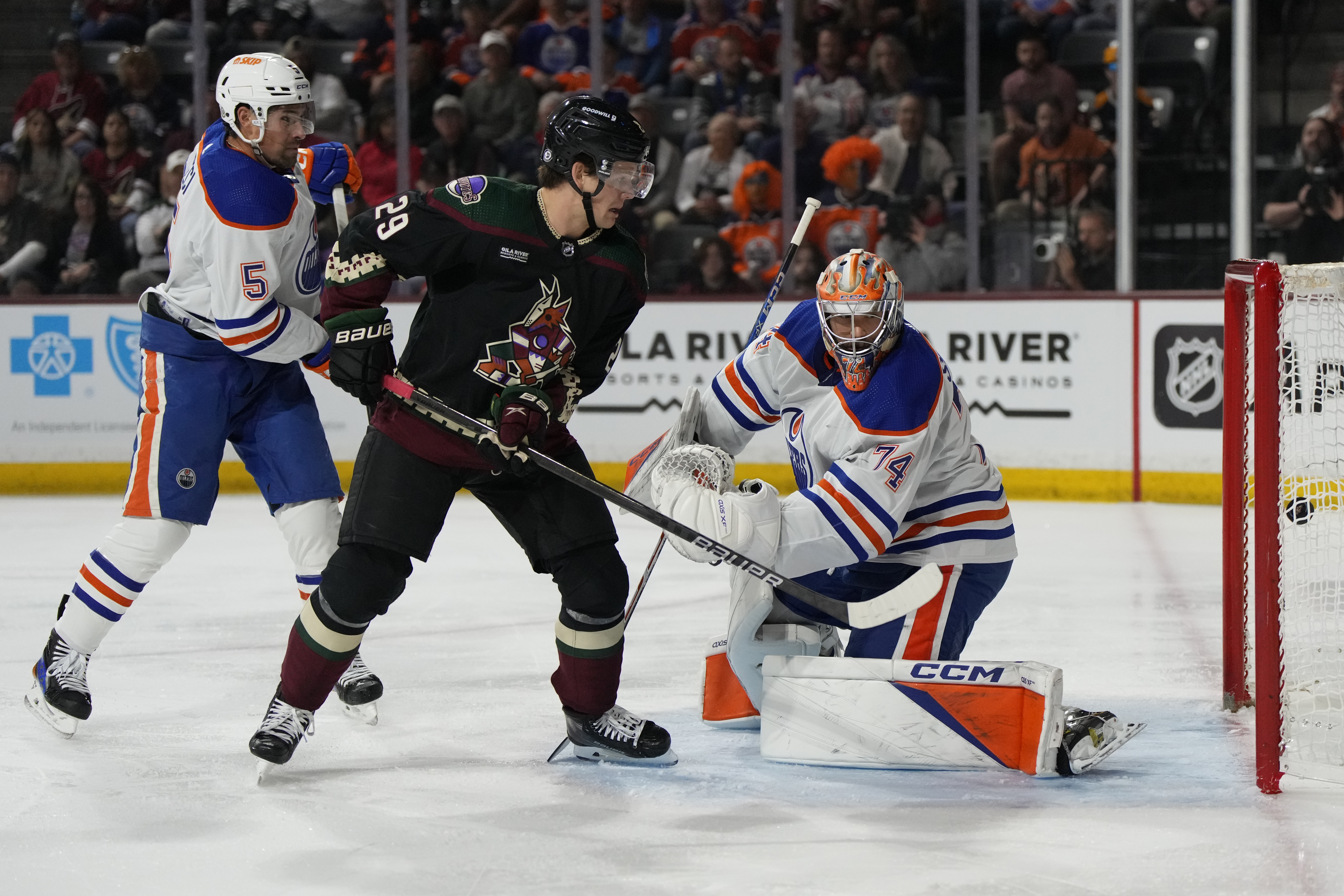 Oilers Coyotes Hockey