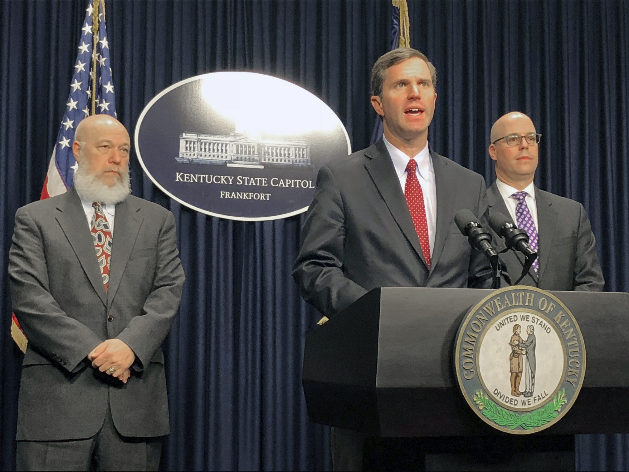 Gov. Beshear: Kentucky losing out on medical supplies to federal government amid COVID-19 pandemic