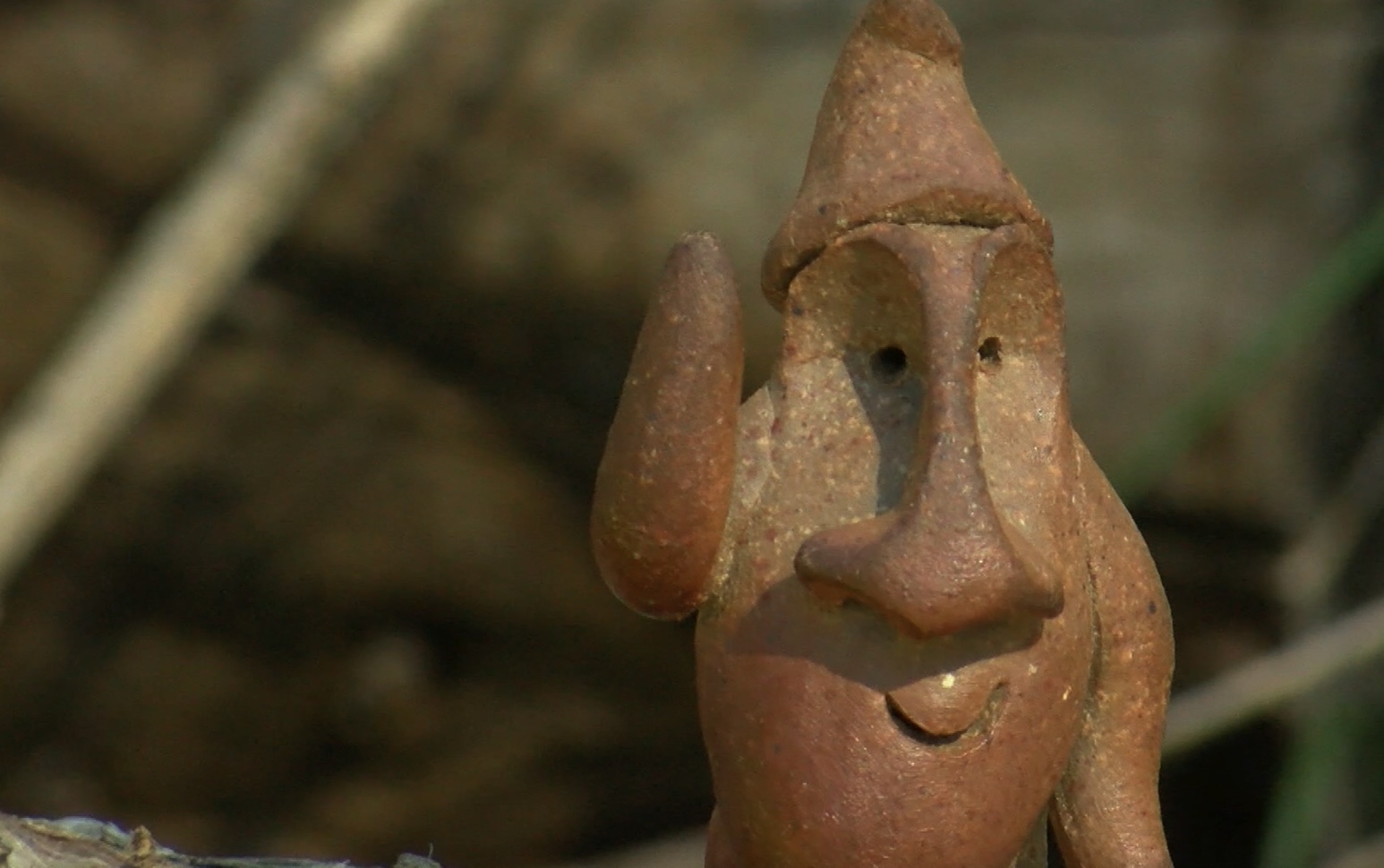 "Gnomefest" clay gnomes incentivize litter clean-up