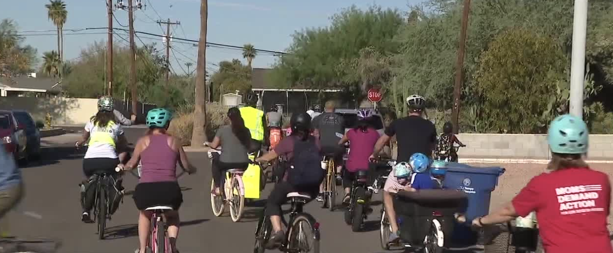 Tempe bicyclists
