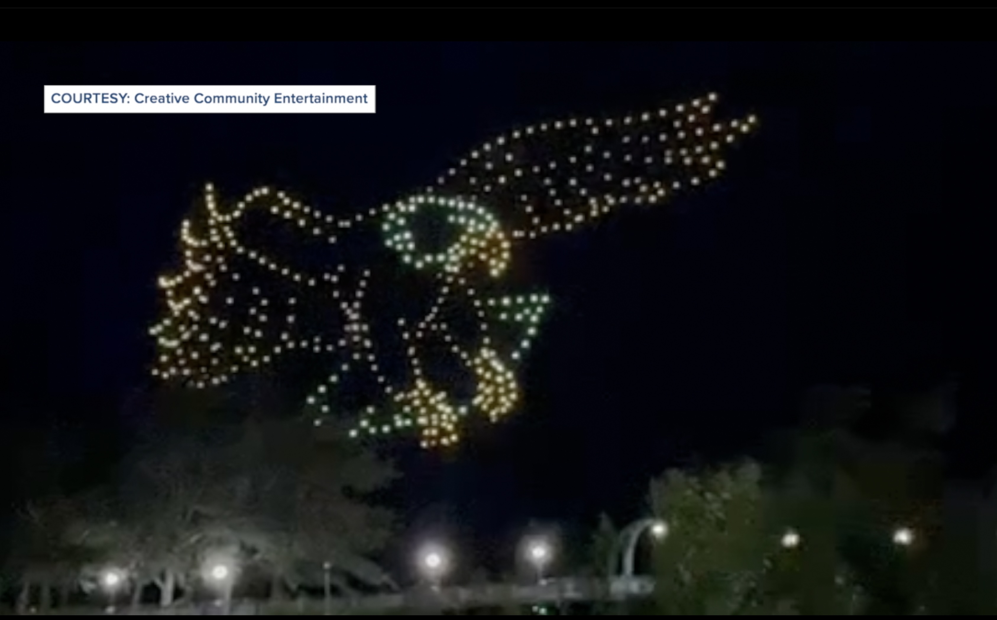 Celebration of Service Drone Show