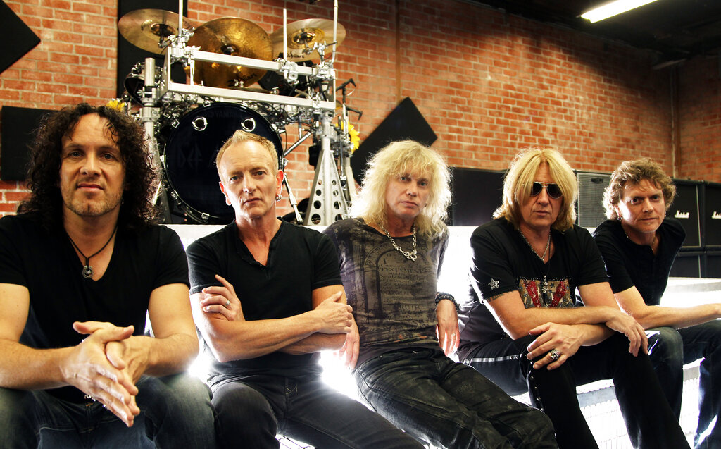 Vivian Campbell, Phil Collen, Rick Savage, Joe Elliott, Rick Allen