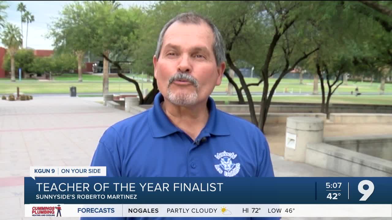 Roberto Martinez is the director of the mariachi music education program at Sunnyside High School, and is one of nine finalists for the annual award. 