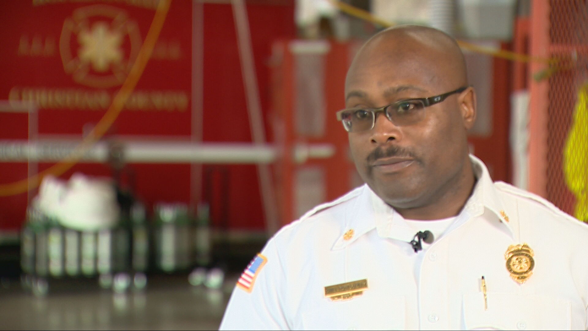 Clarksville Fire Chief Freddie Montgomery