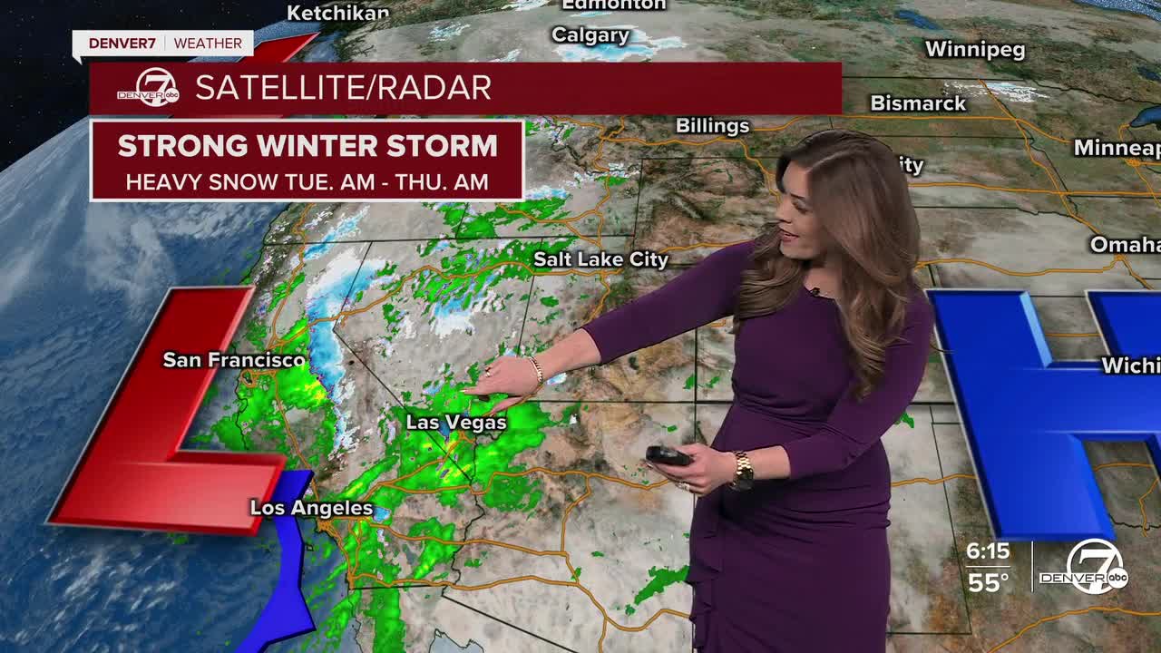 Strong Winter Storm Brings Heavy Mountain Snow, Strong Winds to Metro