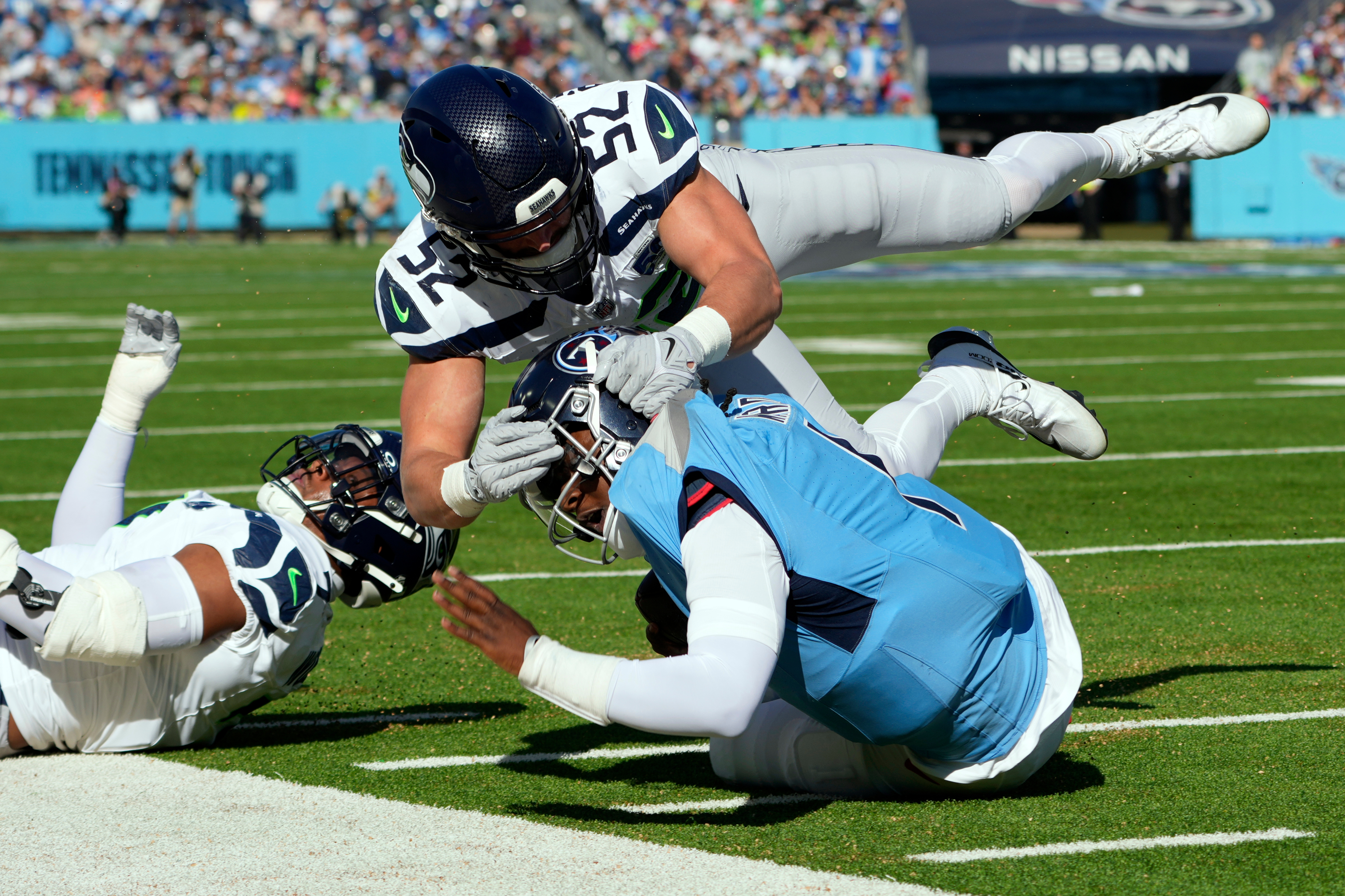 Seahawks Titans Football