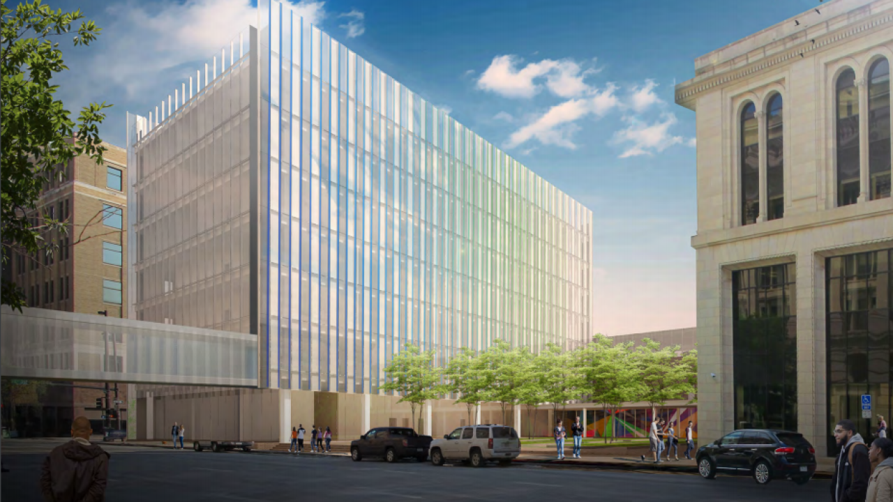juvenile justice center rendering