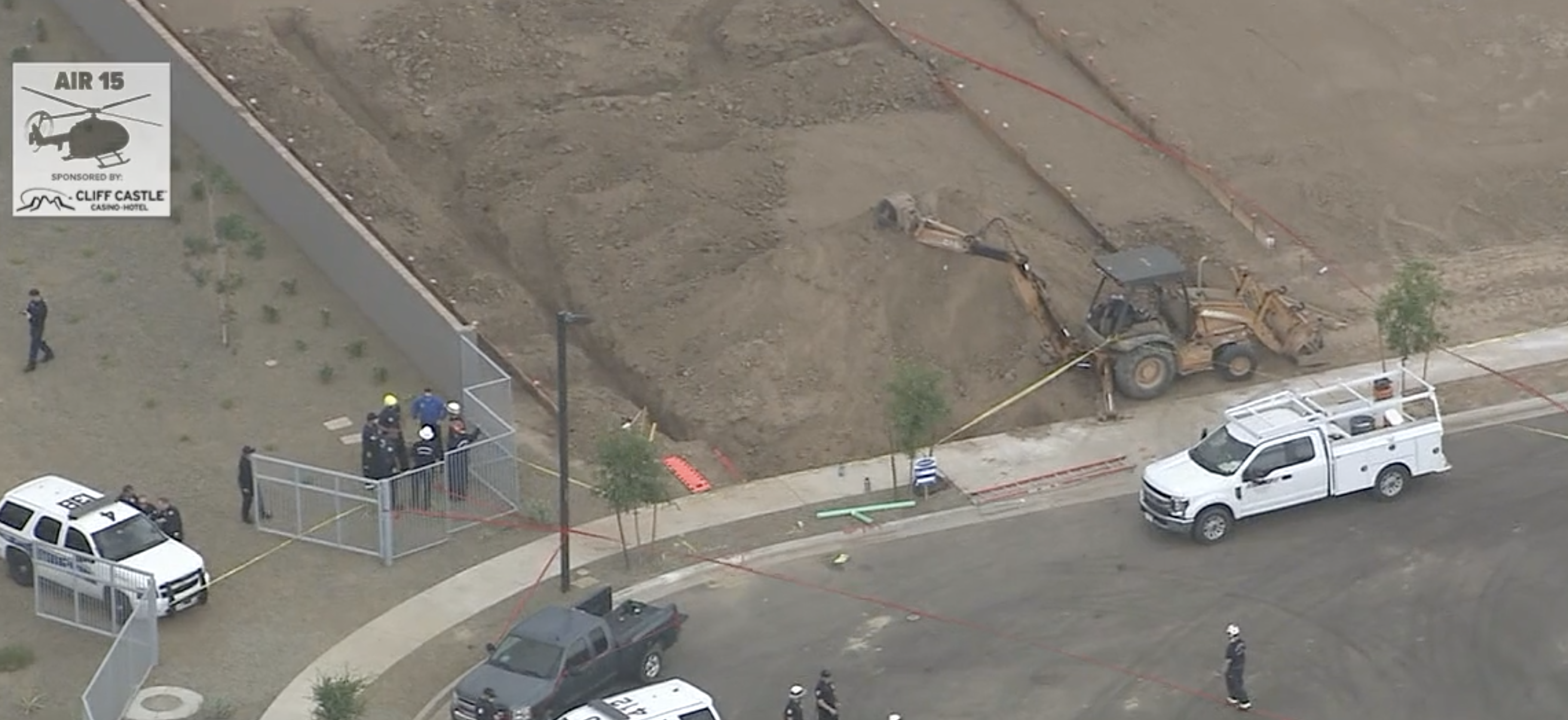 west valley trench collapse
