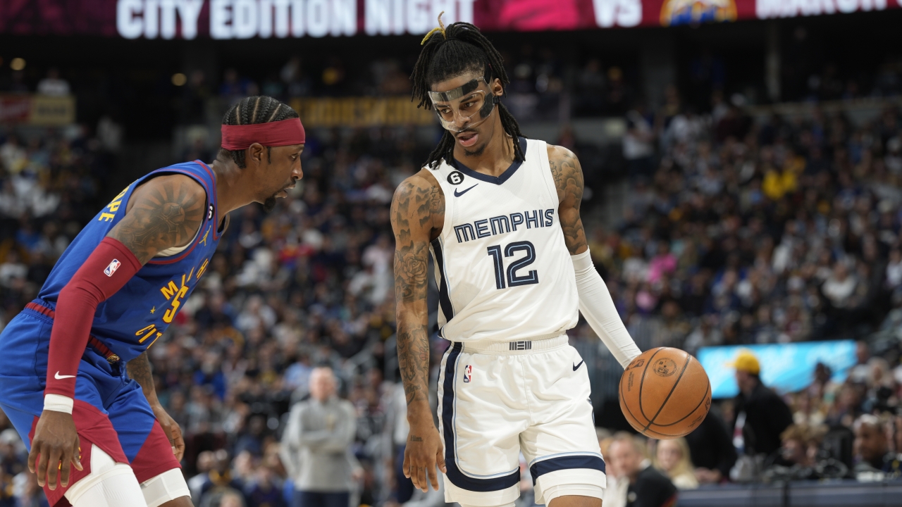 Memphis Grizzlies guard Ja Morant.