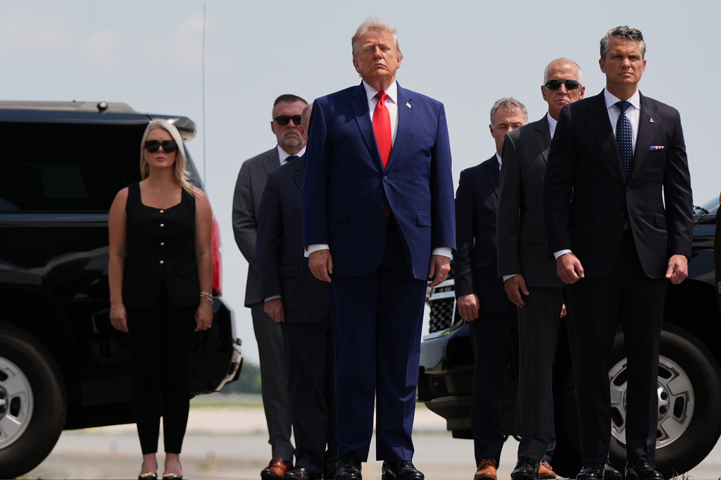 Trump Dignified Transfer