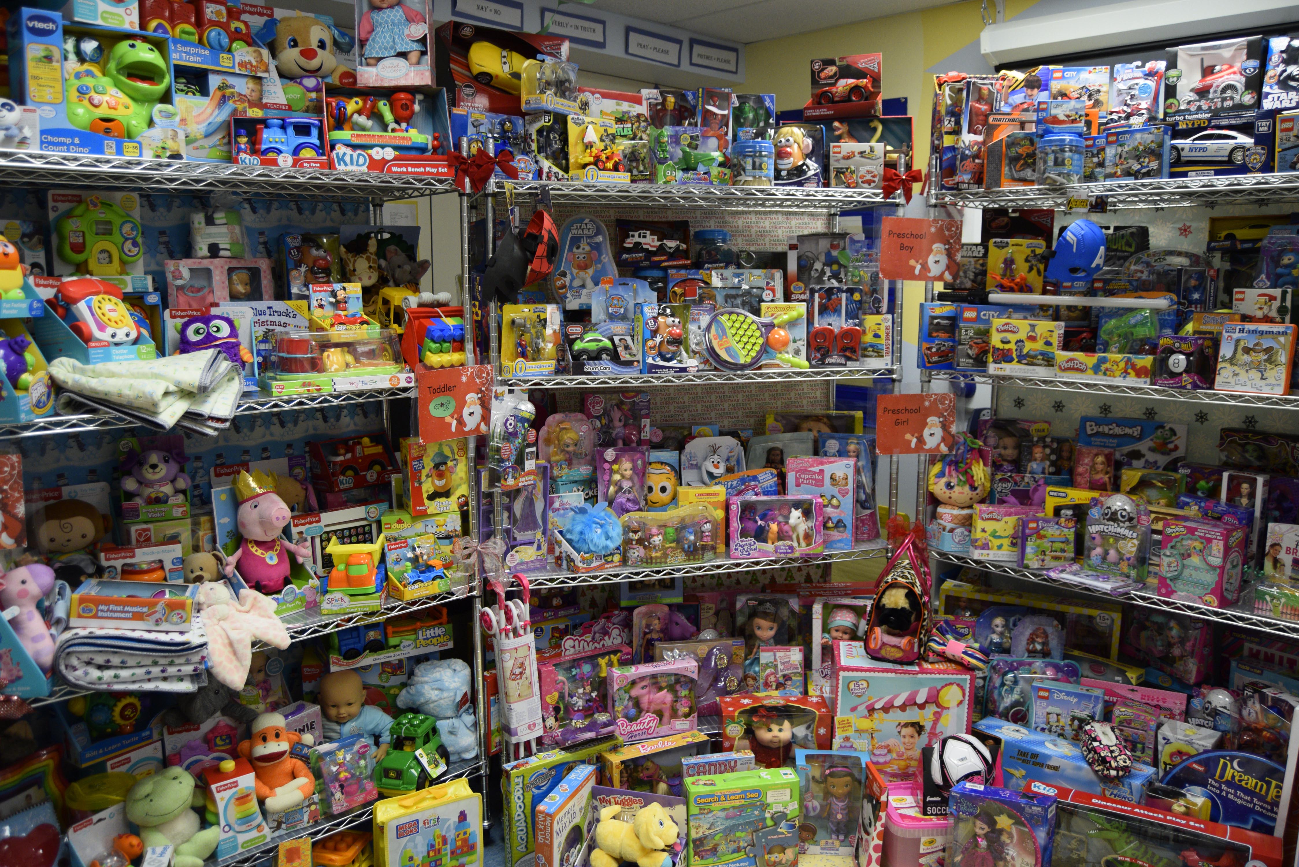 Santa's Toy Box at St. Luke's Children's 
