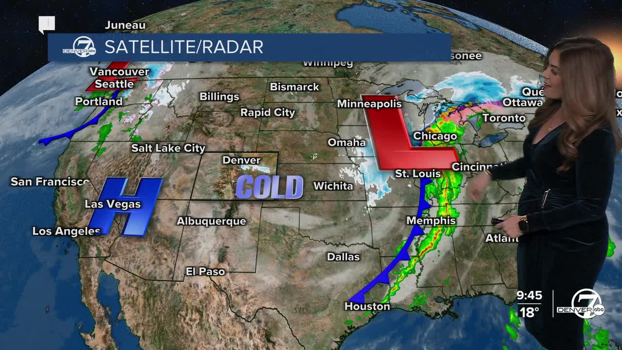 Storm Moves Out, Heat Moves In