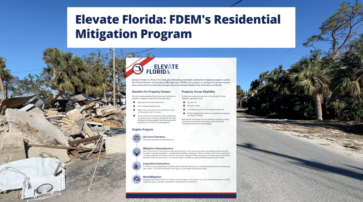 Elevate Florida: FDEM's Residential Mitigation Program 