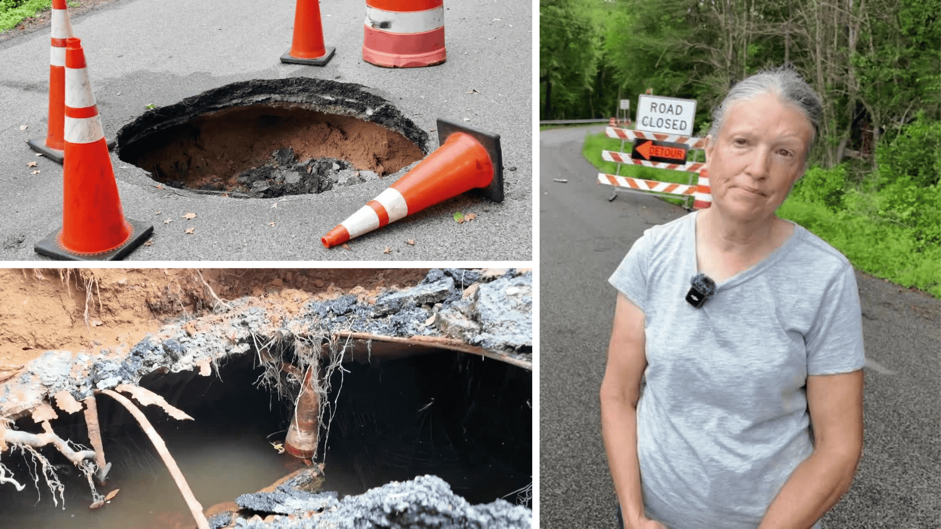 Prince George Templeton Sinkhole