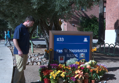 Student grieves Professor Thomas Meixner