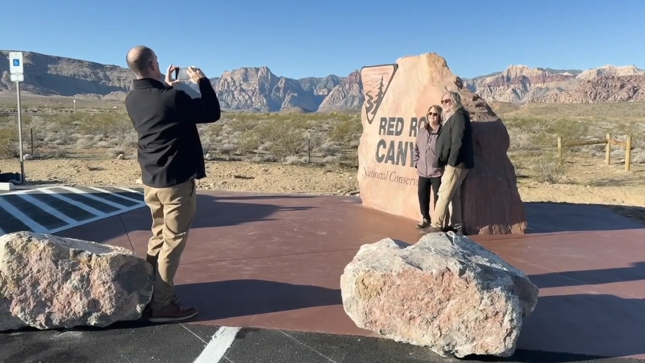 Red Rock Canyon North Marker (Relocated)