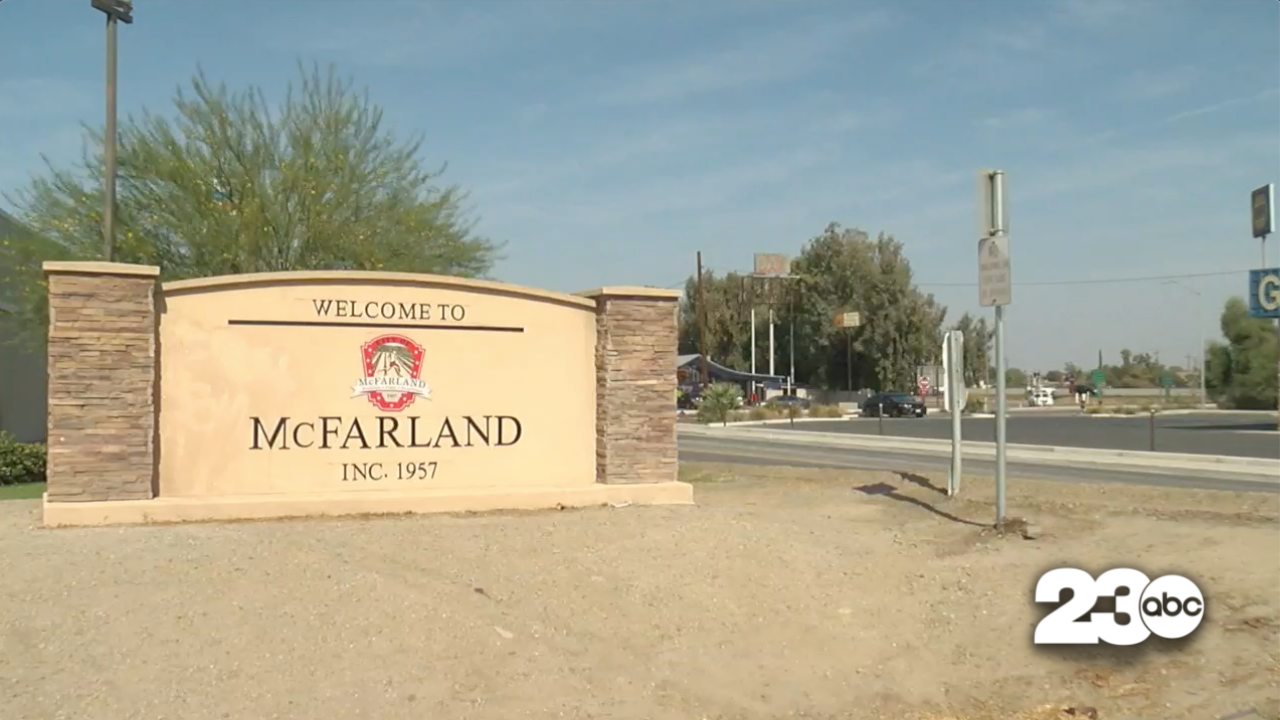 City of McFarland Sign (FILE)
