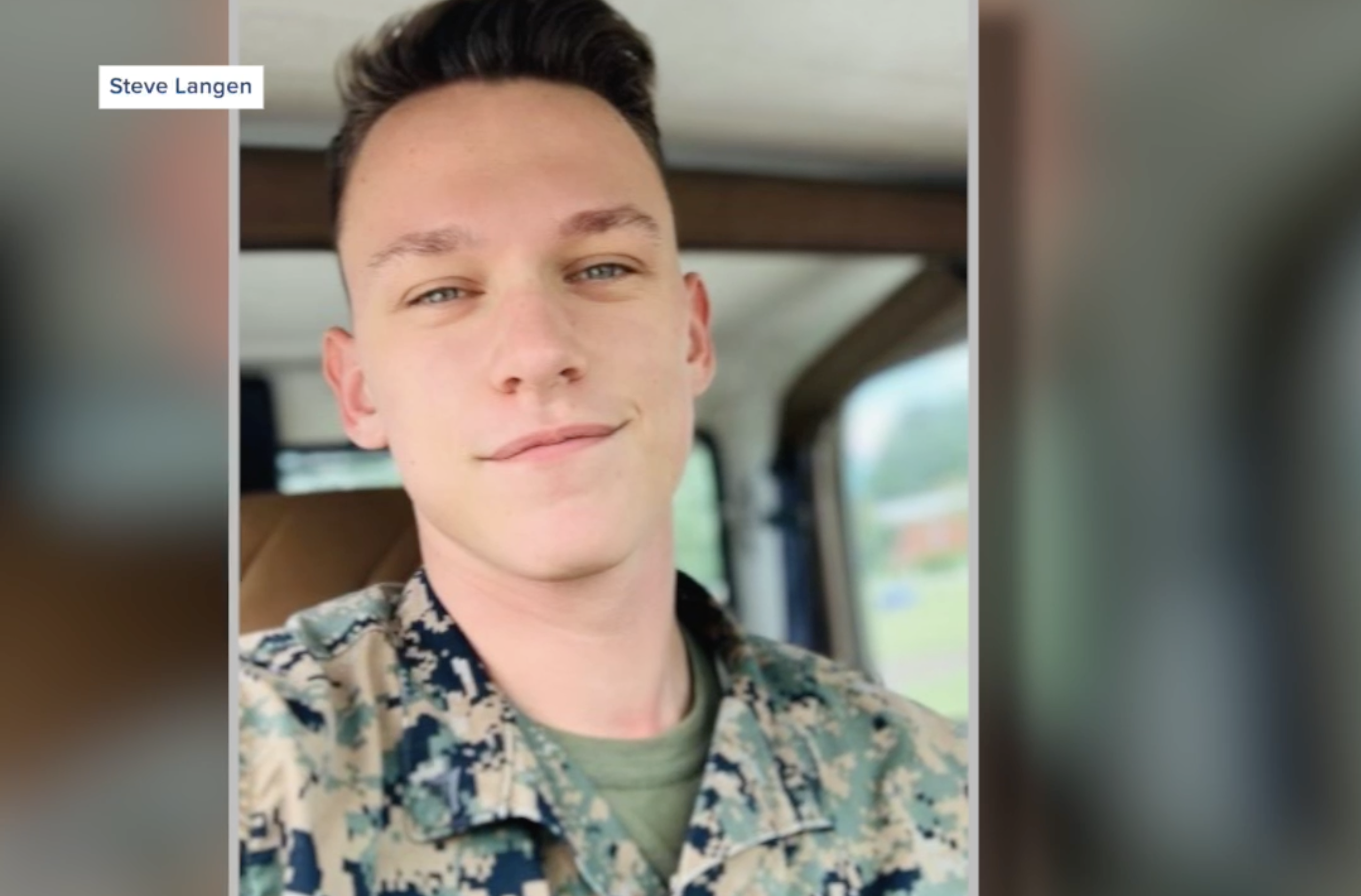 Parents identify one of five marines who died in helicopter crash
