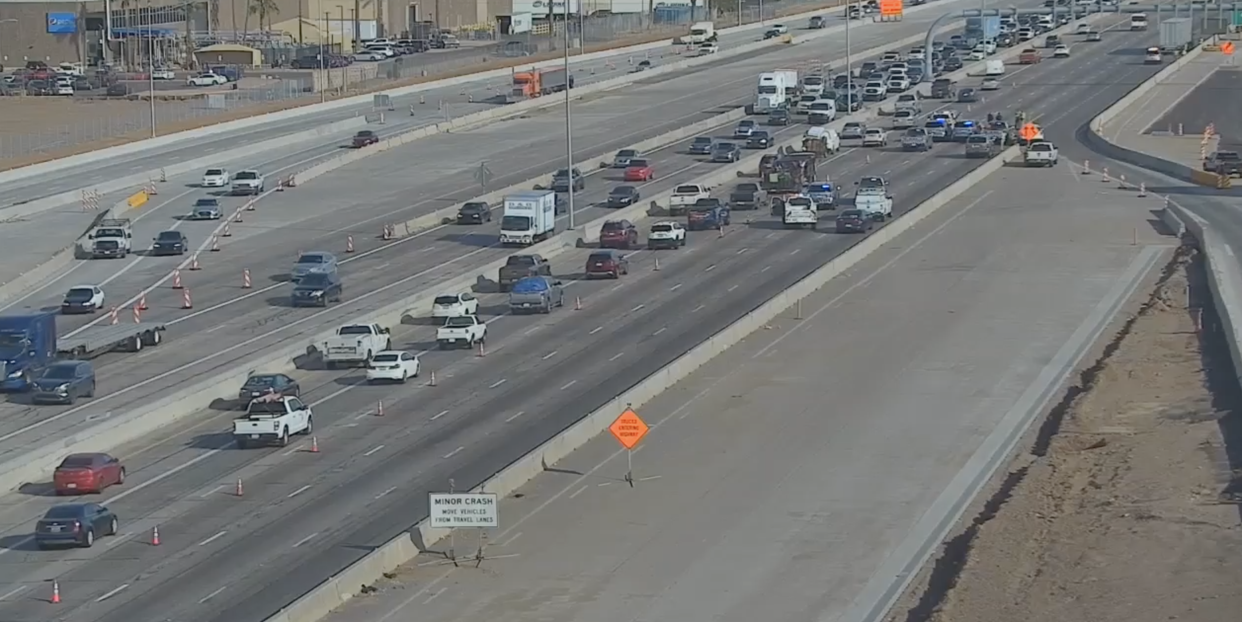 I-10 40th st pedestrian killed.png