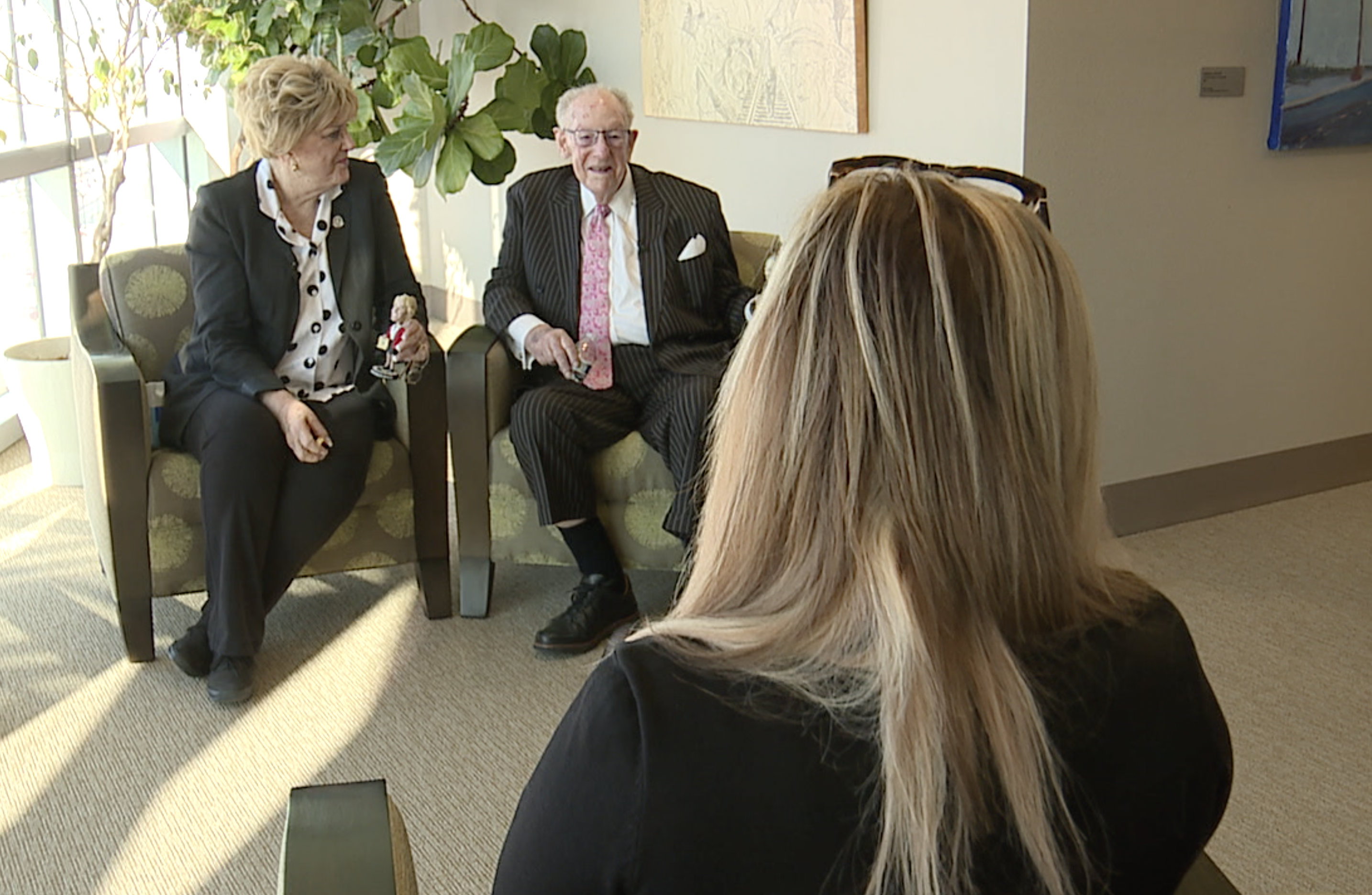Tricia Kean with Carolyn and Oscar Goodman