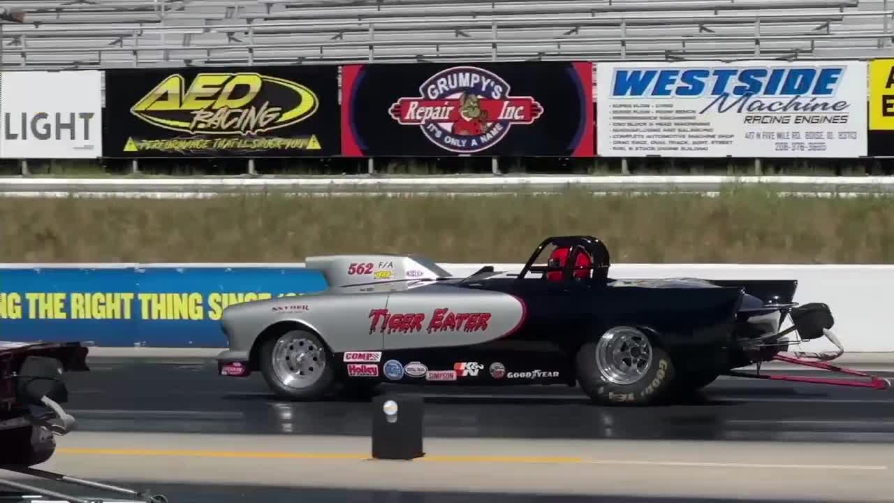 Going fast at the Ignitor Nitro Opener at Firebird
