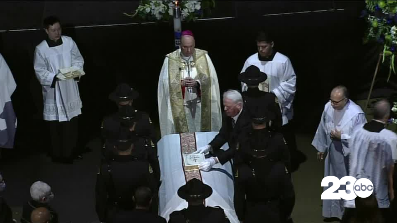 Funeral Services for Officer Nicholas Vella, Huntington Beach