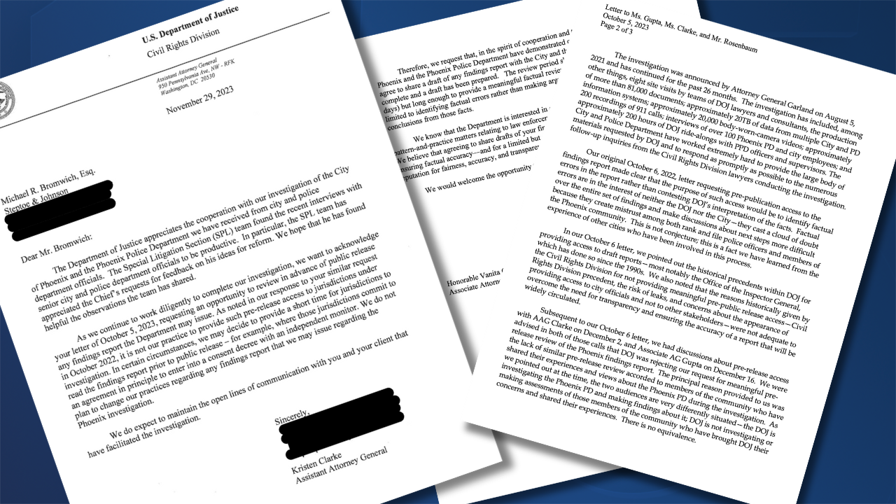 Investigators letters