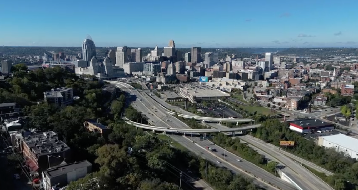 City of Cincinnati Skyline 