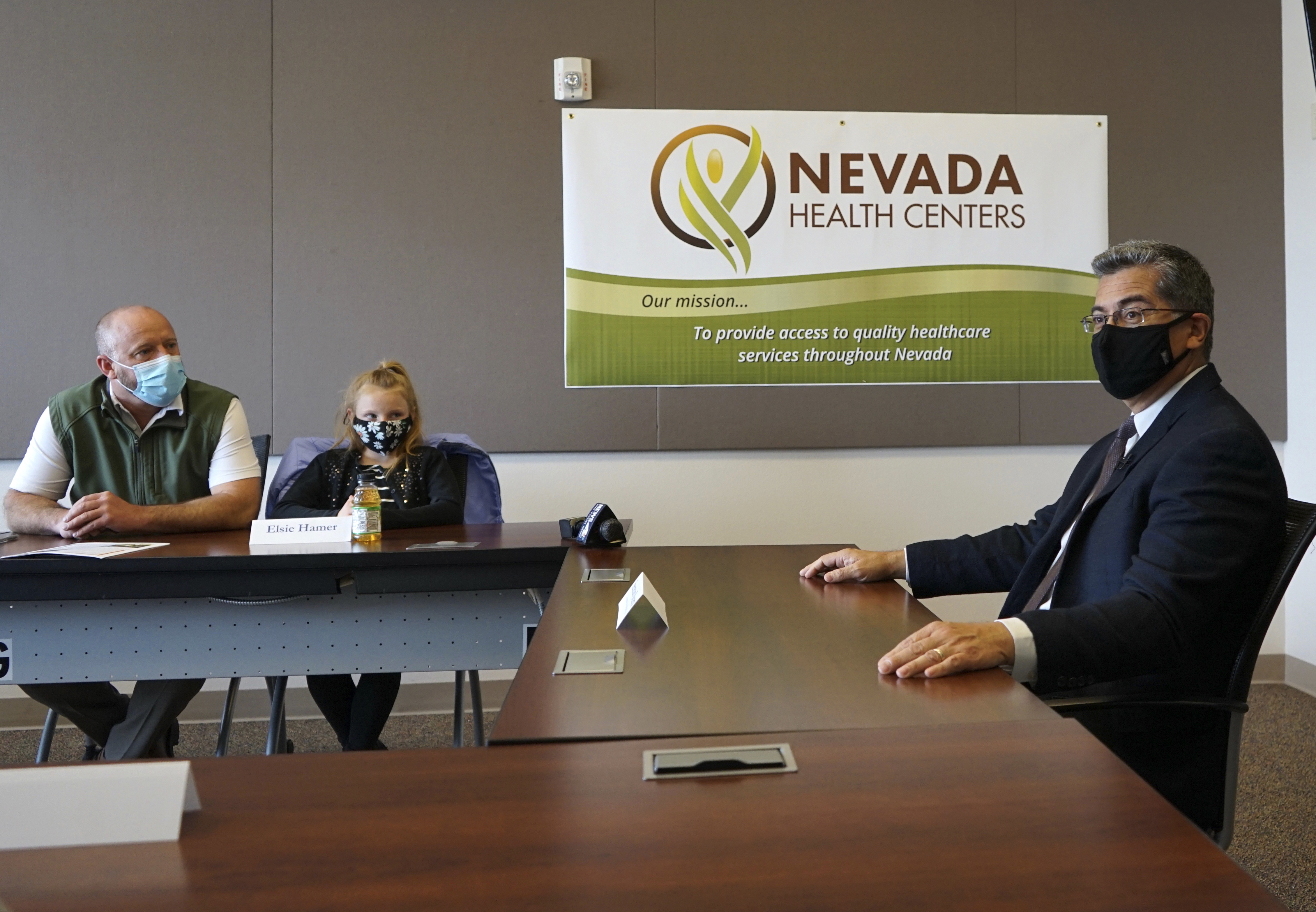 Nevada Healthcare-Becerra Visit