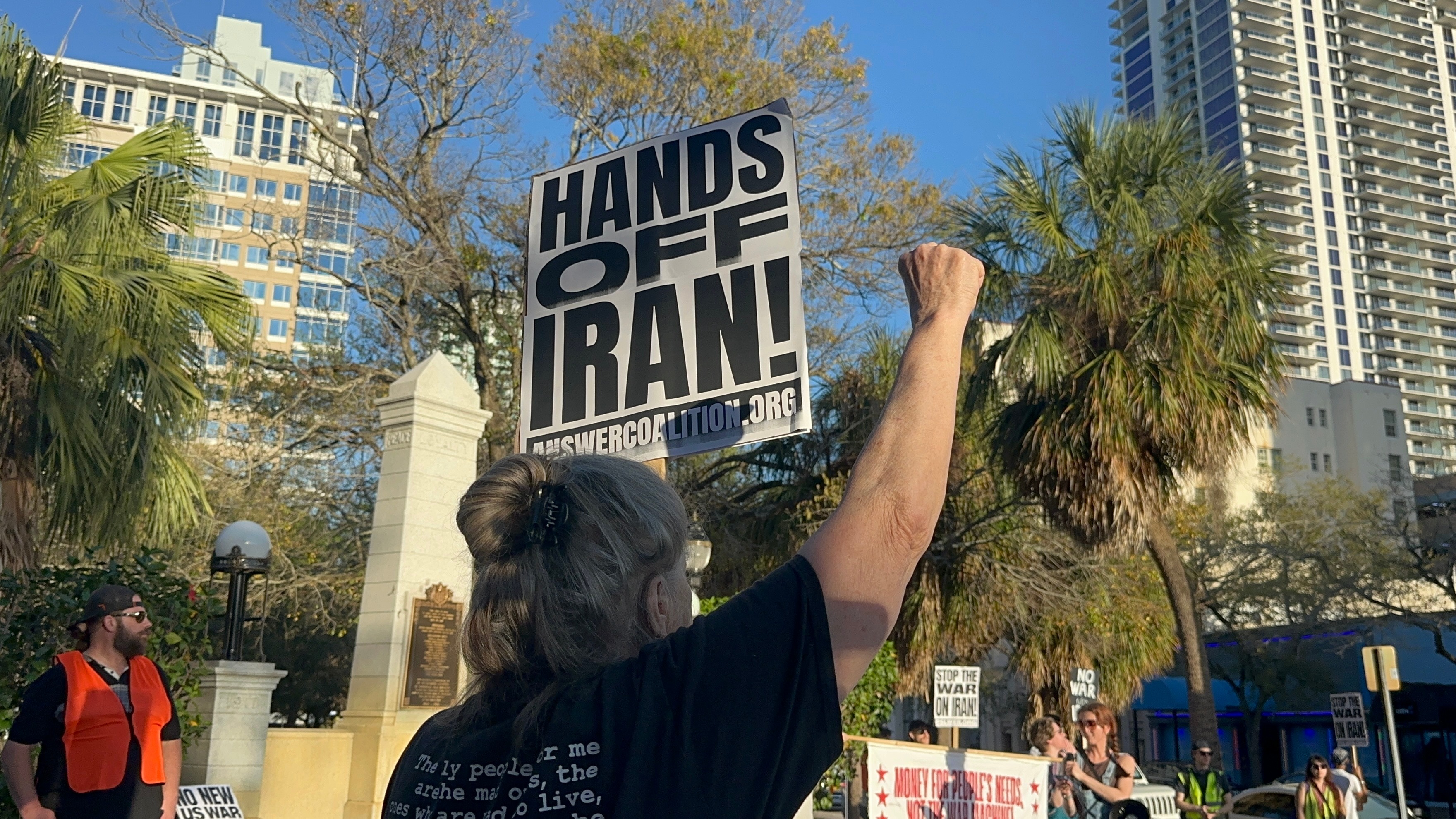 St Pete Iran Protest