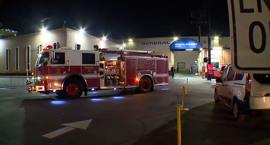 NASSCO SMOKE ACCIDENT