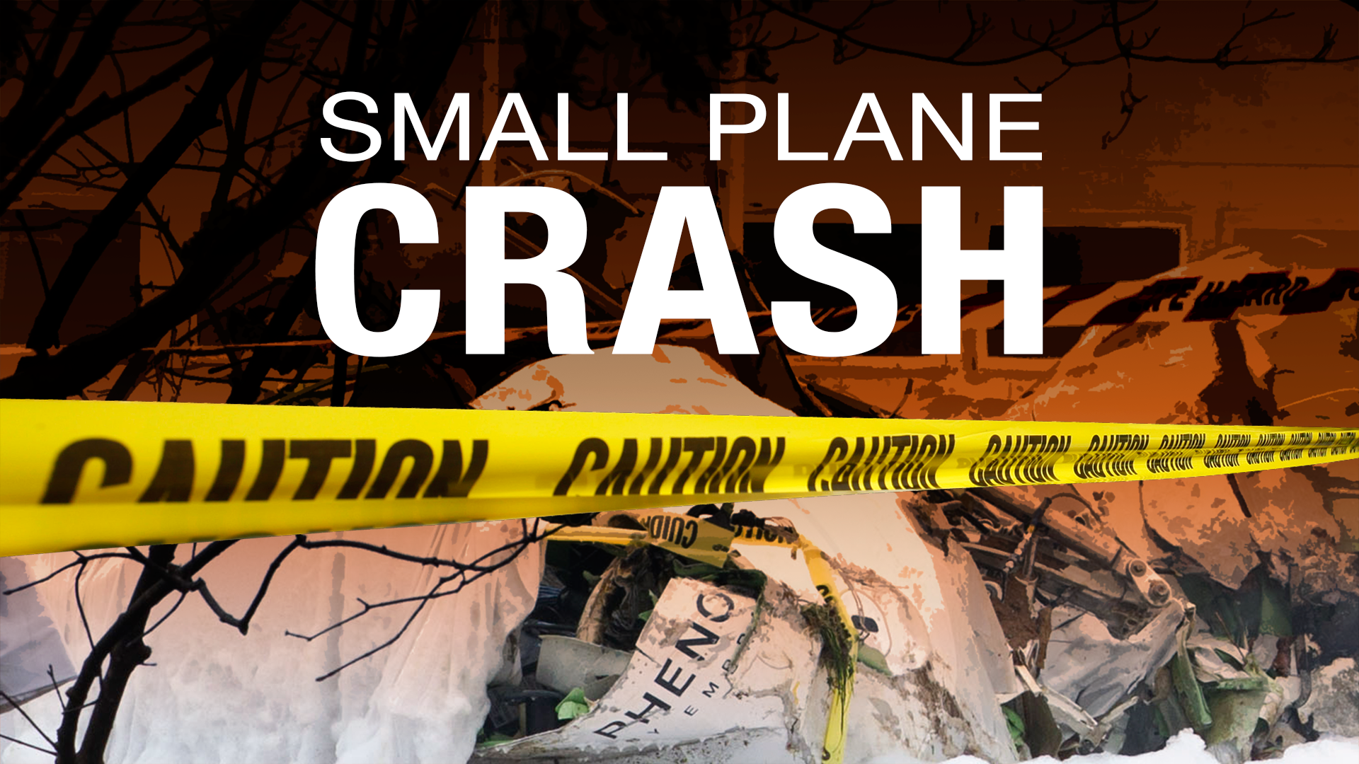 SMALL PLANE CRASH GRAPHIC