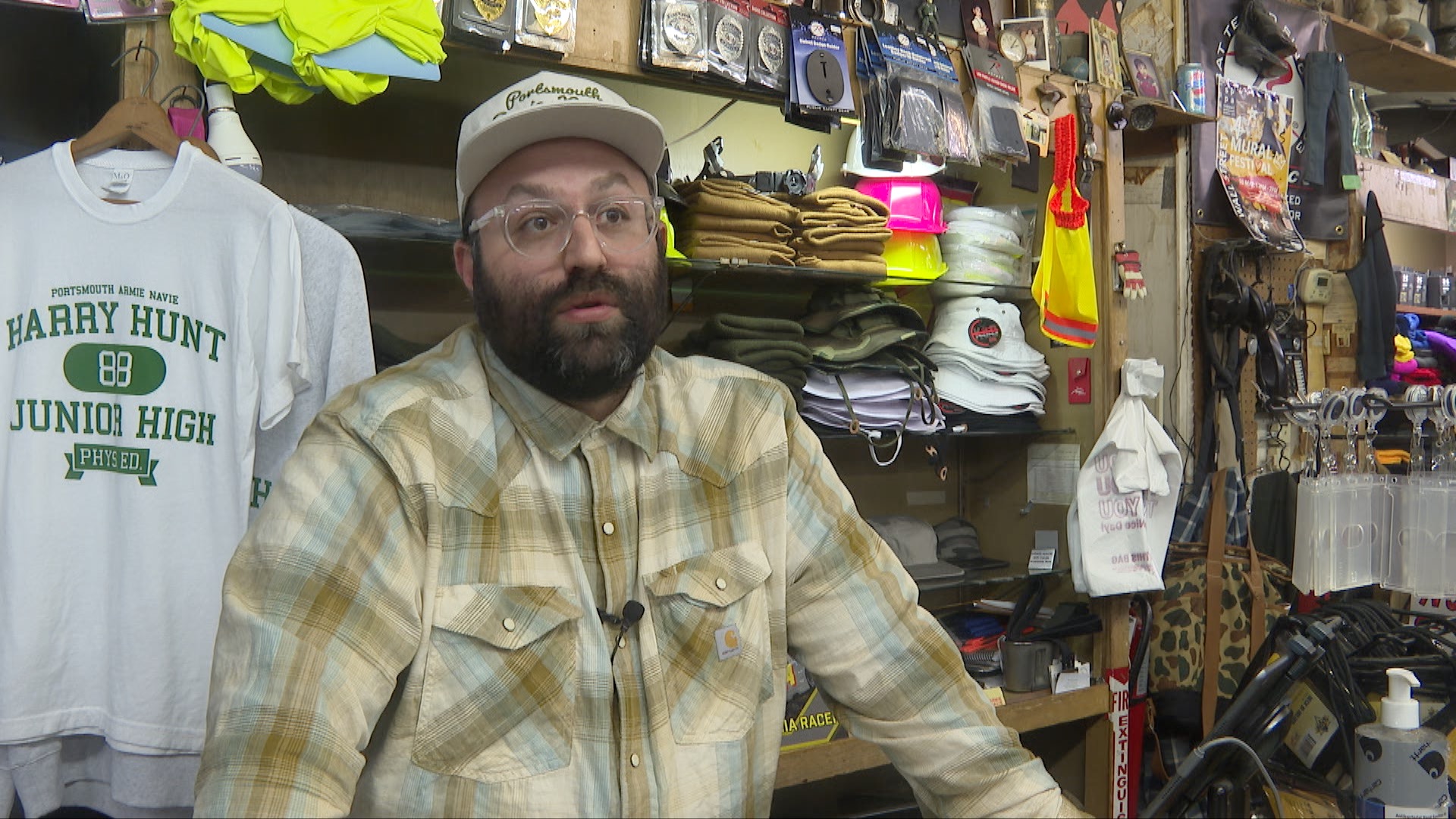 A Portsmouth business owner says Friday night's gunfire incident at I.C. Norcom High School won't change his love for the community.