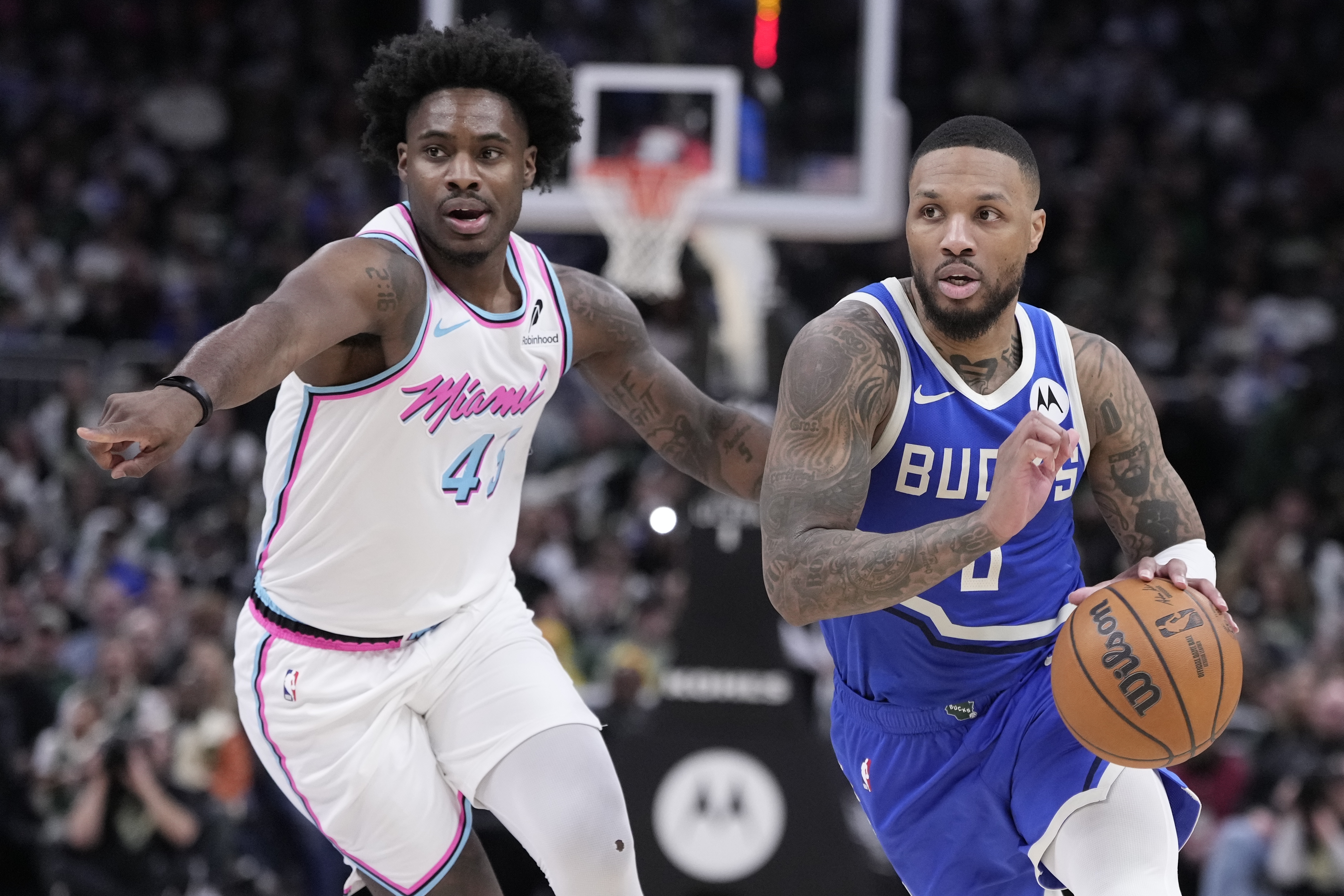 Heat Bucks Basketball