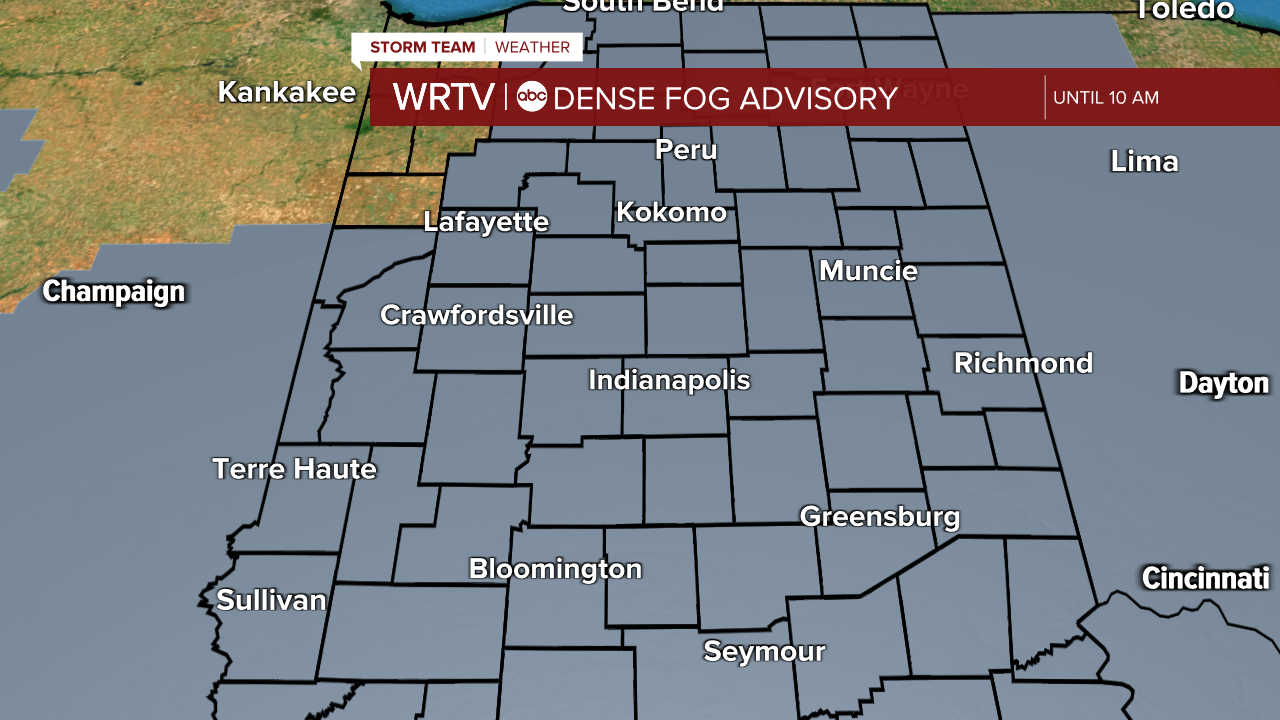 Dense fog advisory