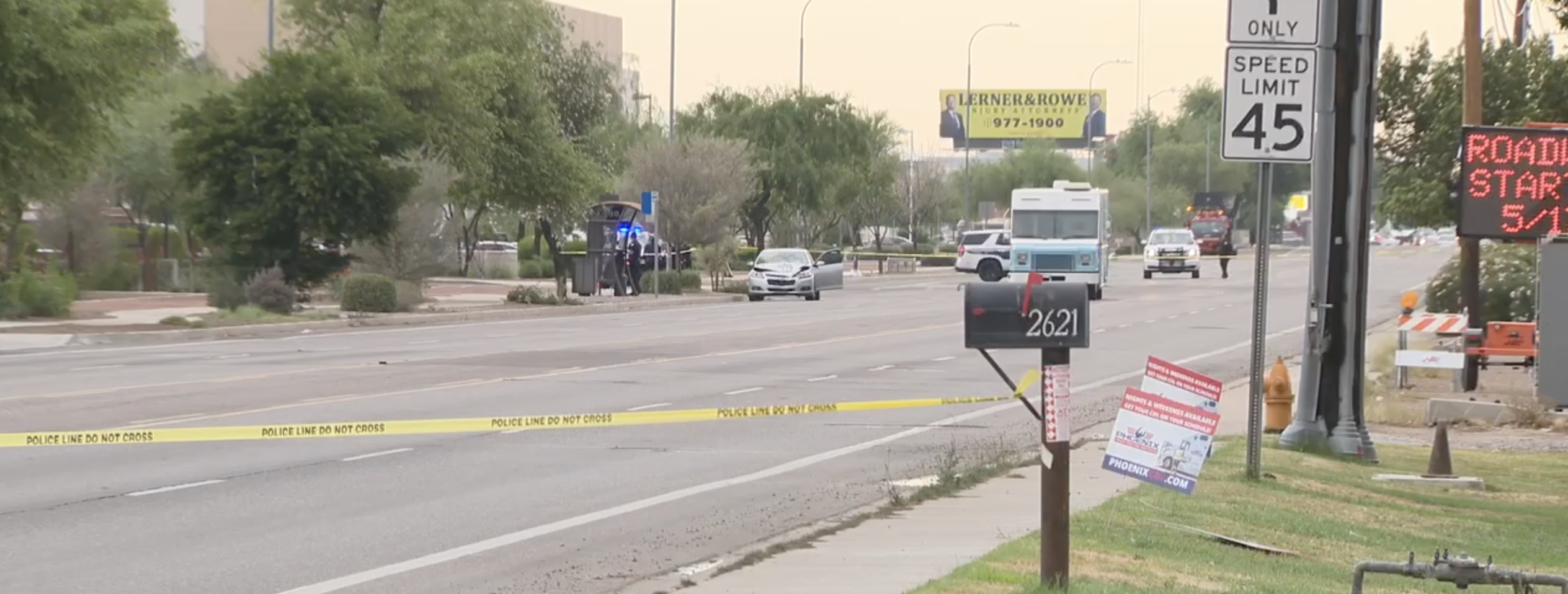 51st Avenue Watkins pedestrian crash