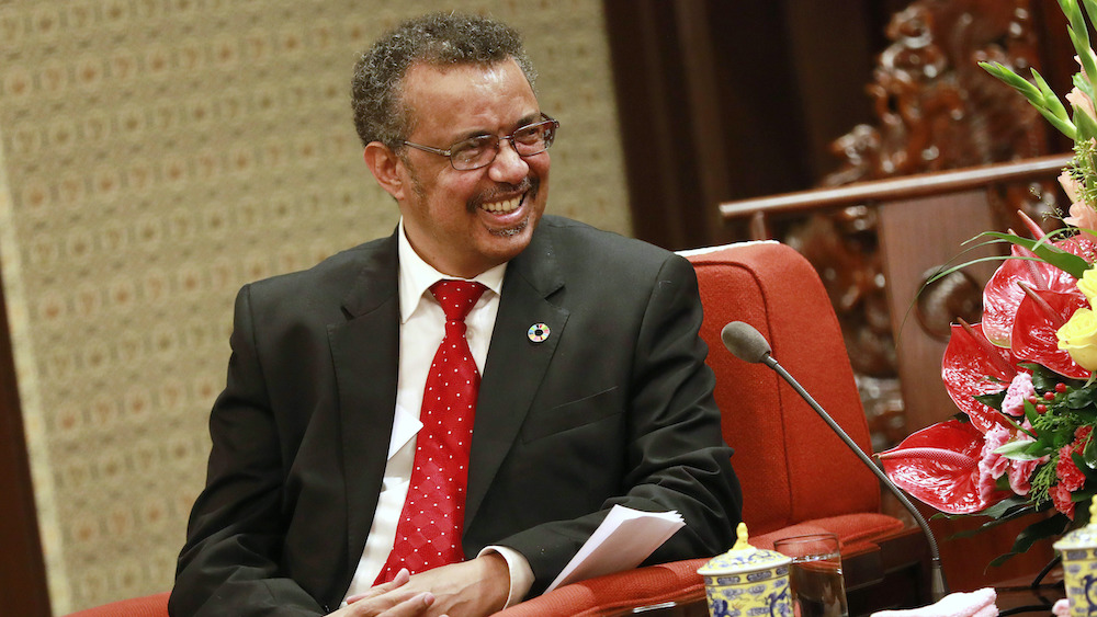 WHO Tedros Adhanom Ghebreyesus