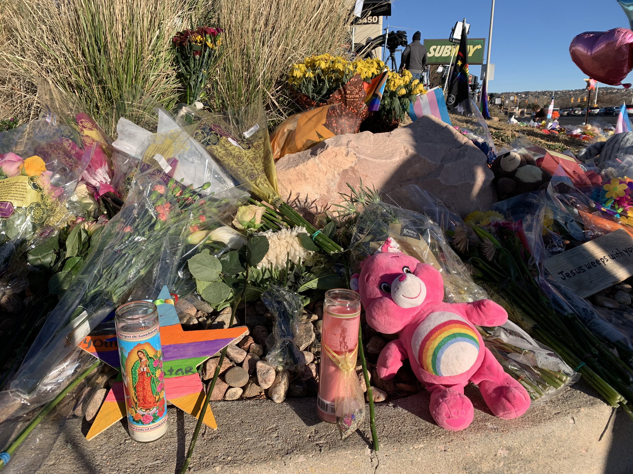 memorial outside club q in colorado springs.jpeg