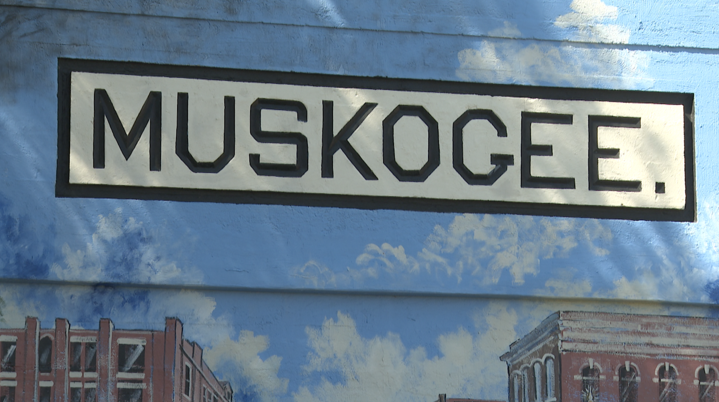 Muskogee mural art 