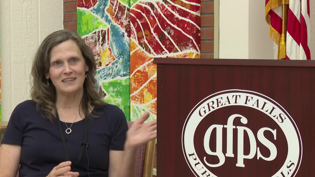 GFPS student services coordinator Carol Paul