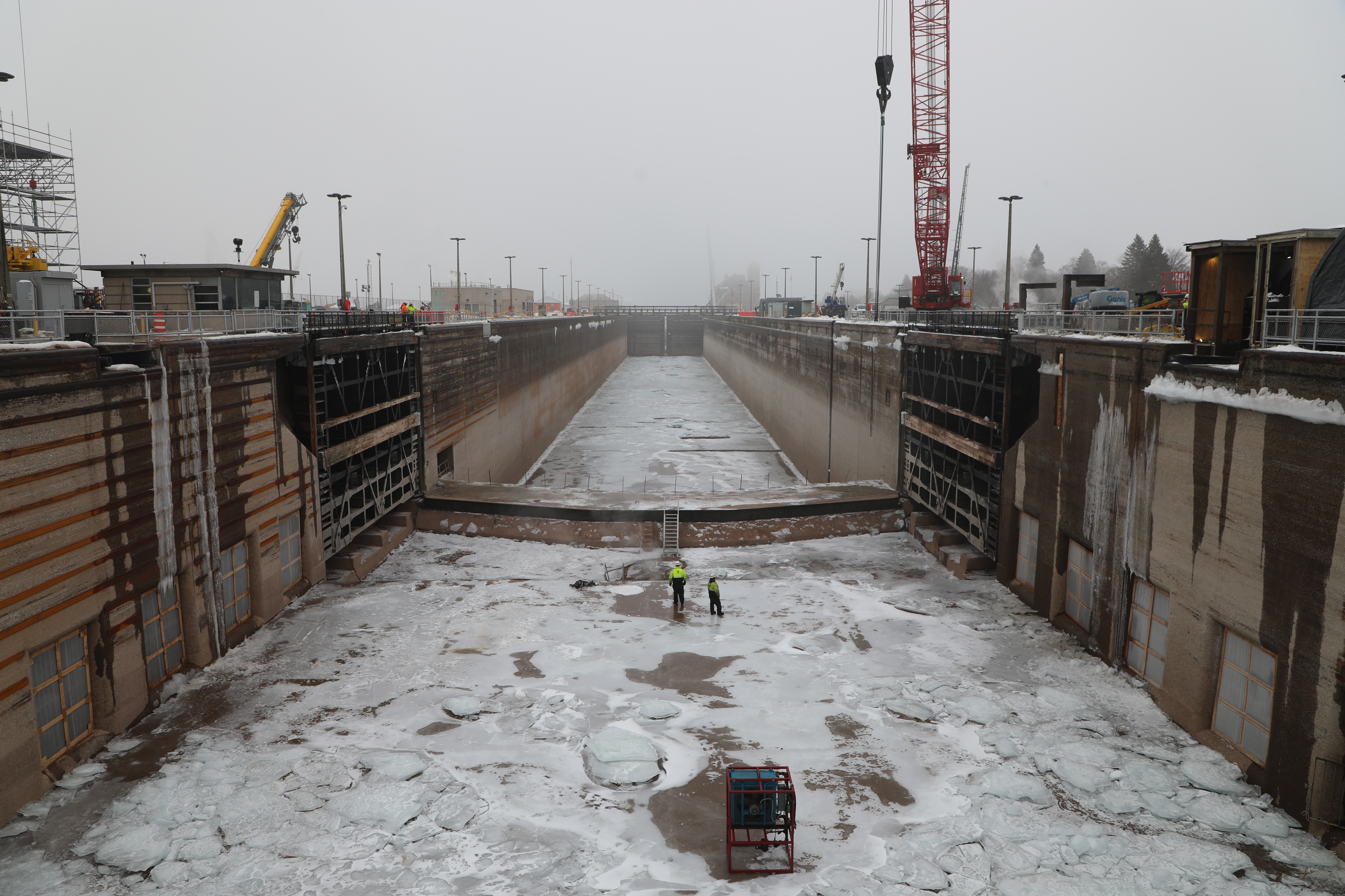 Soo Locks annual maintenance