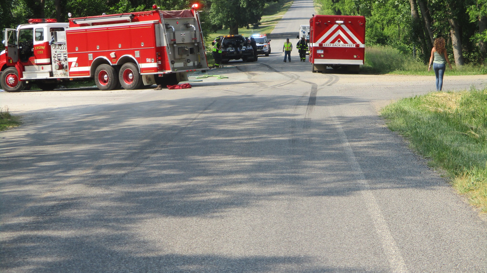 Boston Township crash