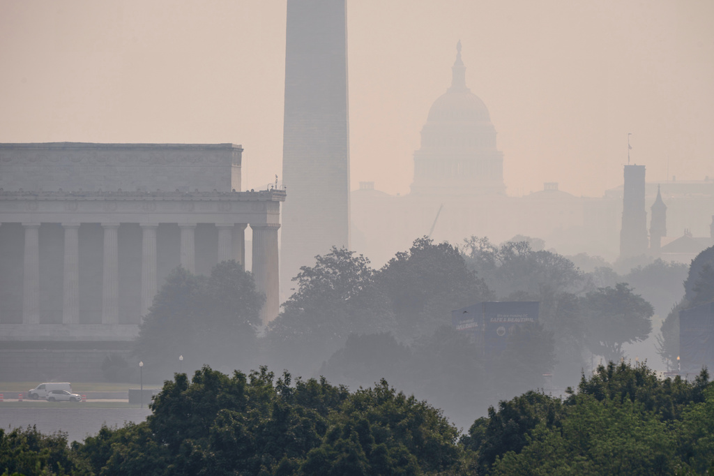 Climate Wildfires Smoke Washington