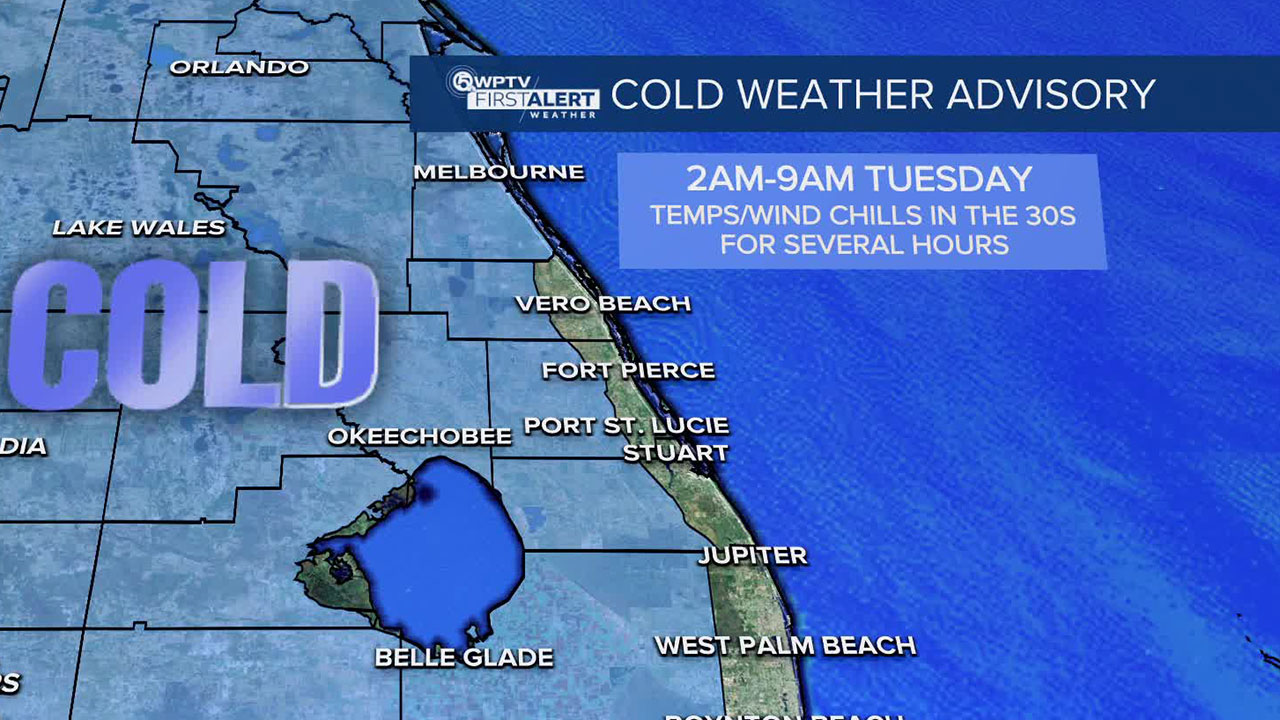 Cold weather advisory for Nov. 11, 2025