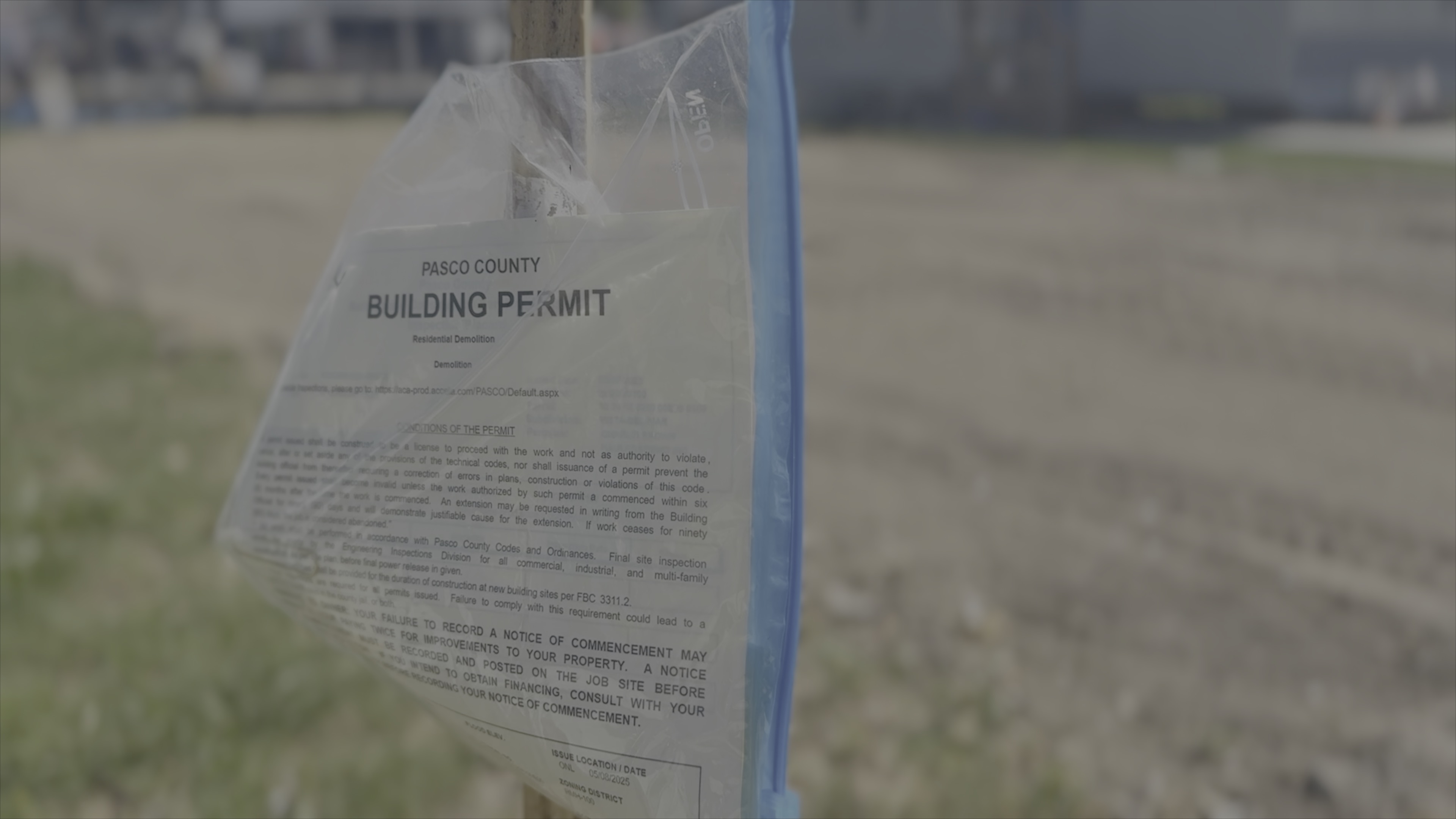 Pasco County disaster plan