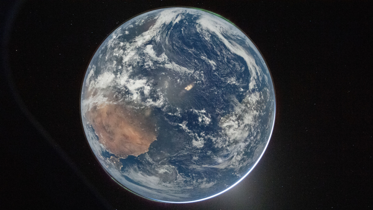 Earth taken by NASA astronaut and Artemis II Commander Reid Wiseman
