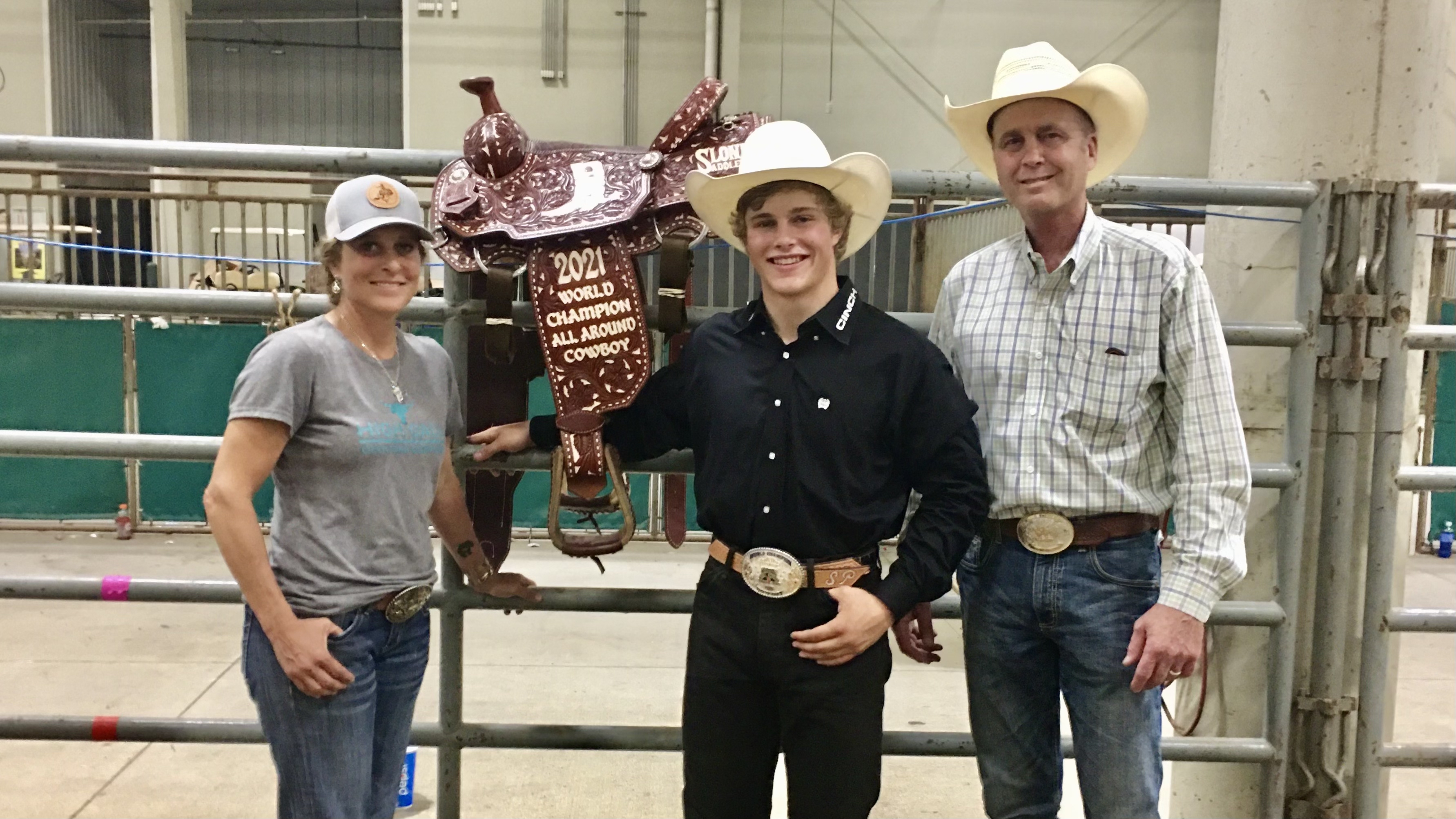 Sam Petersen's winning mentality nets NHSFR all-around buckle
